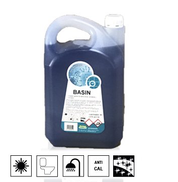 Basin Fresh - Limpiador multiusos de baños antical 5kg