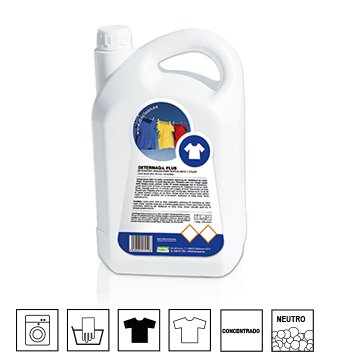 Determaq - L Plus - Detergente ropa blanca y color 5kg