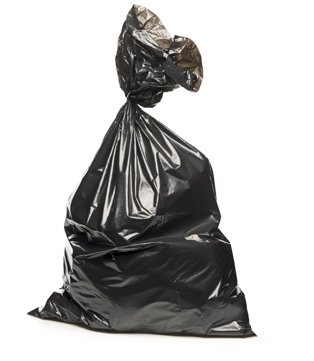 Saco de basura industrial - 120x150cm (negro)